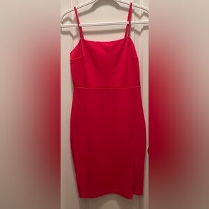 EXPRESS RED SPAGHETTI STRAP DRESS
